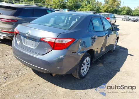 2017 Toyota Corolla Le z USA, uszkodzony, nr VIN 5YFBURHE4HP579903